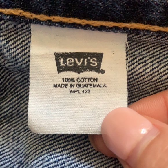 Vintage Levi’s 501 Straight-Leg Non-Stretch 100% Cotton Denim Jeans W31 L30 - Picture 7 of 15